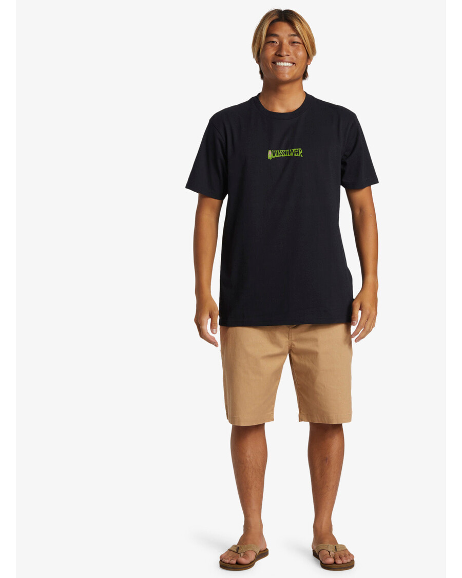 Quik Silver Island Sunrise Marškinėliai - Juodi