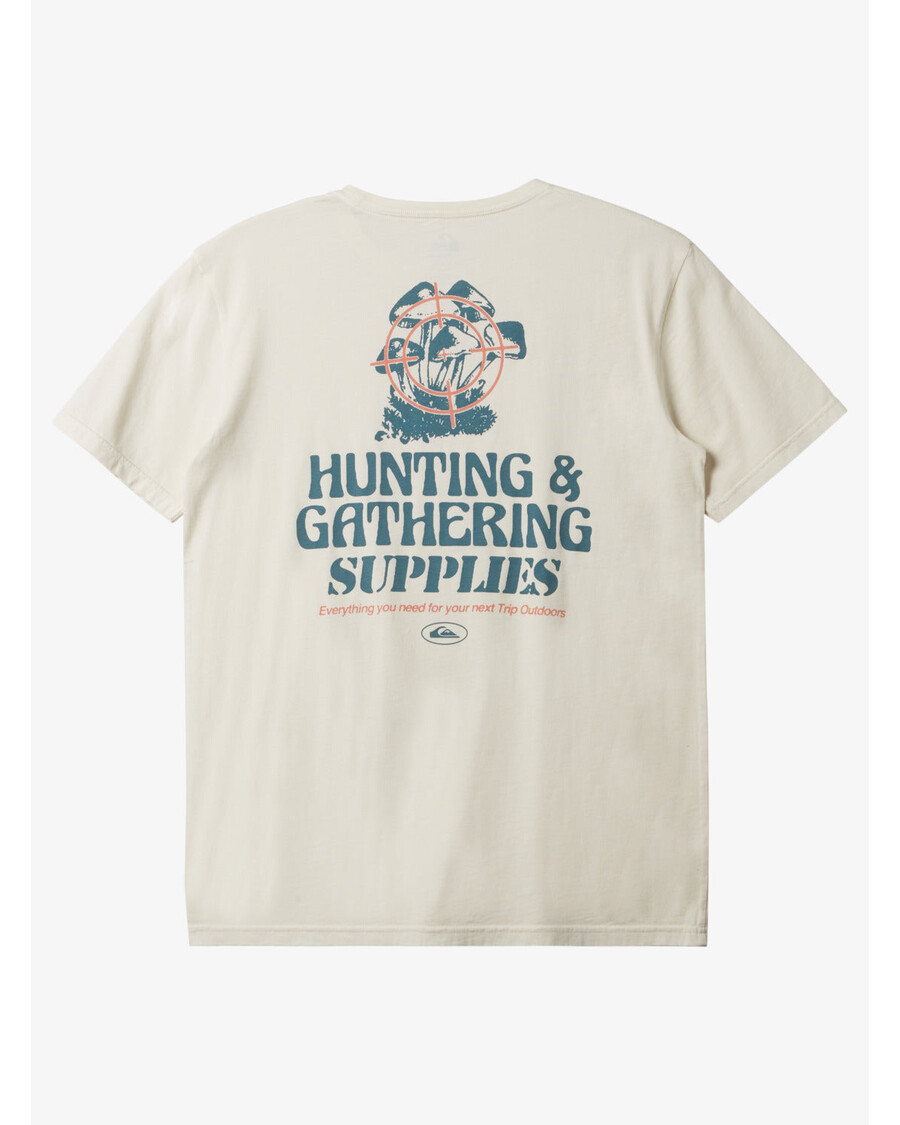 Quik Silver Hunt & Gather T-Shirt - Gardenia