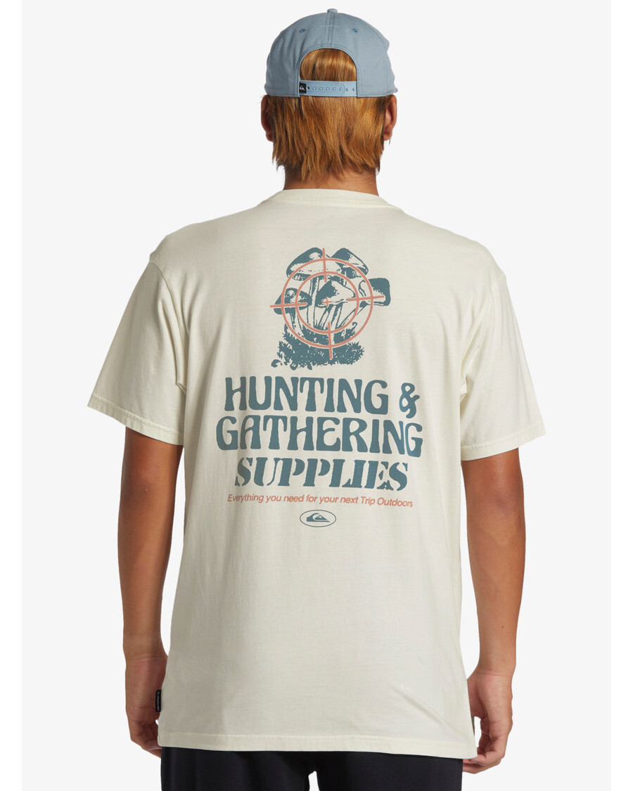 Quik Silver Hunt & Gather T-Shirt - Gardenia