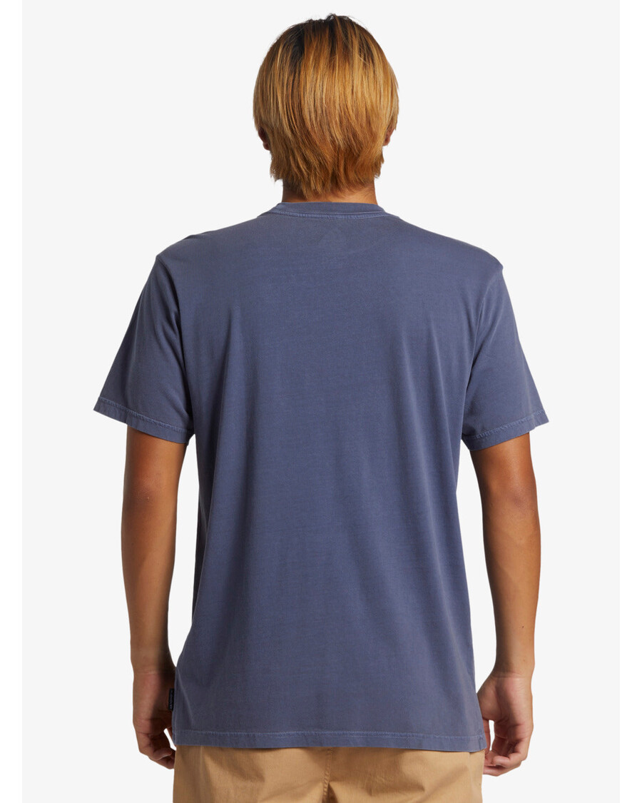 クイックシルバー ハイビスカス T シャツ - クラウン ブルー