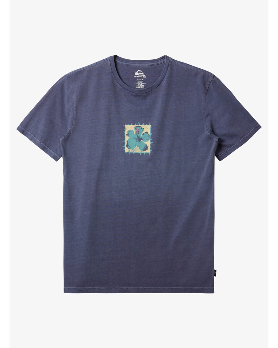 Quiksilver μπλουζάκι ιβίσκου - μπλε κορώνα