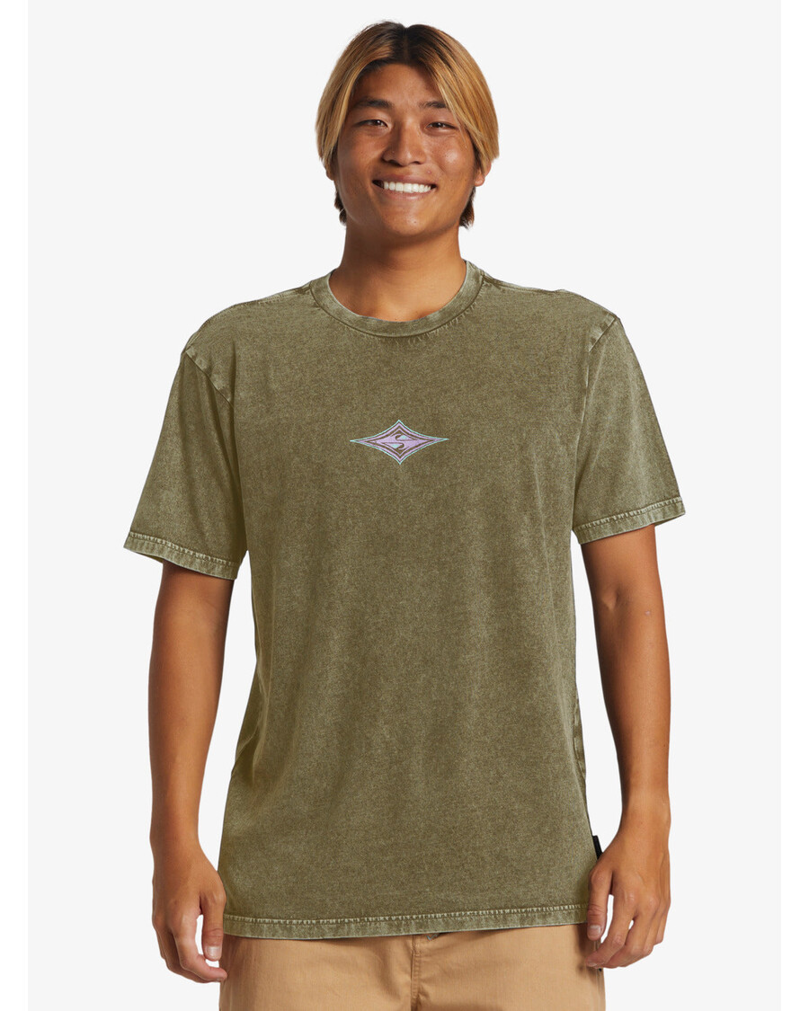 Quik Hopea Heijastava Waves T-paita - Musta