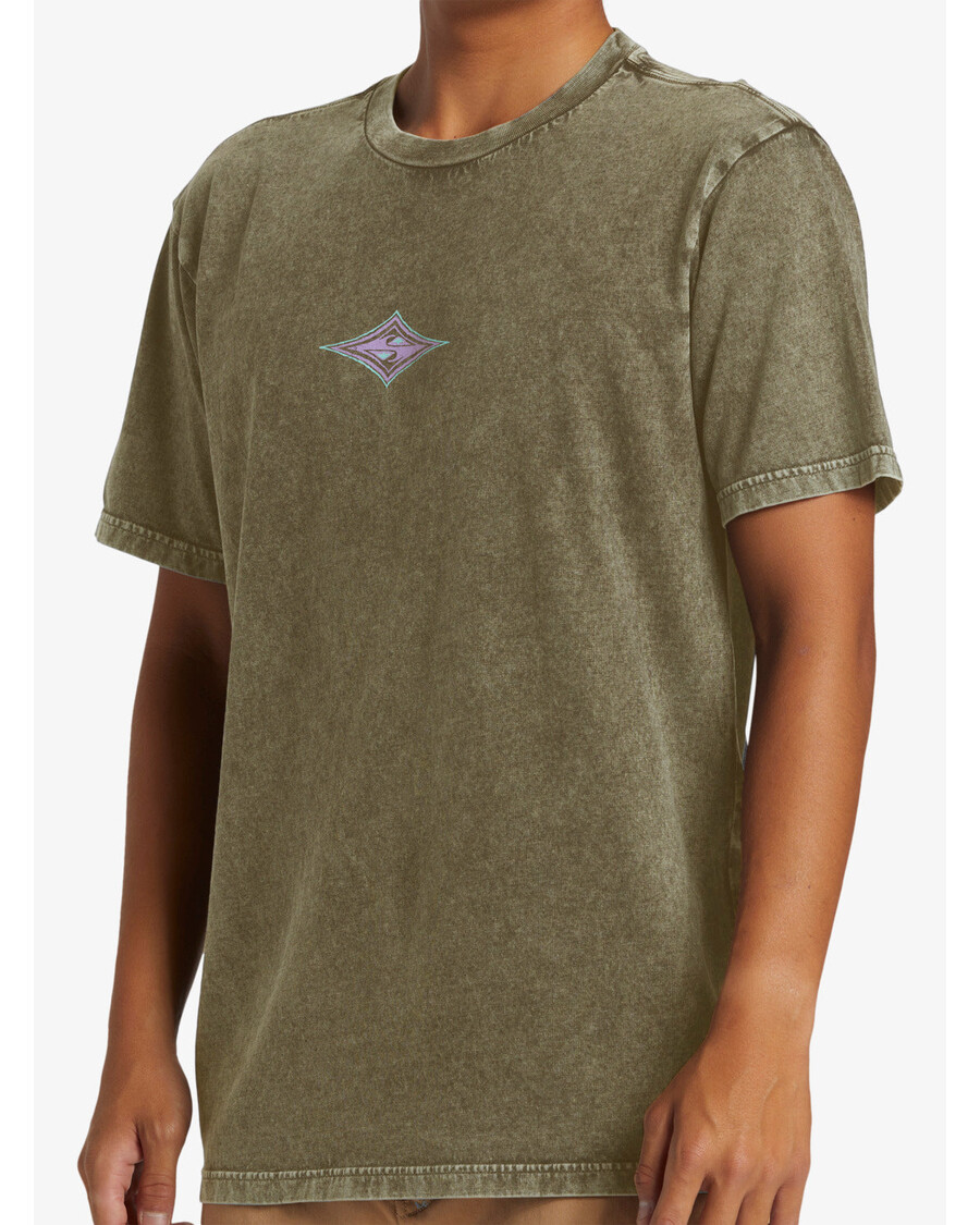 Quik Hopea Heijastava Waves T-paita - Musta