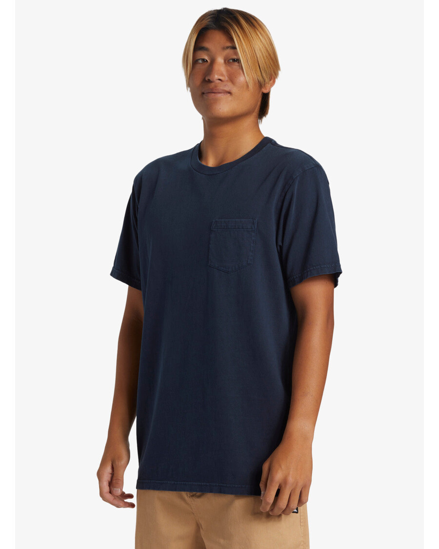 クイックシルバー ソルト ウォーター ポケット ティー T シャツ - ダークネイビー