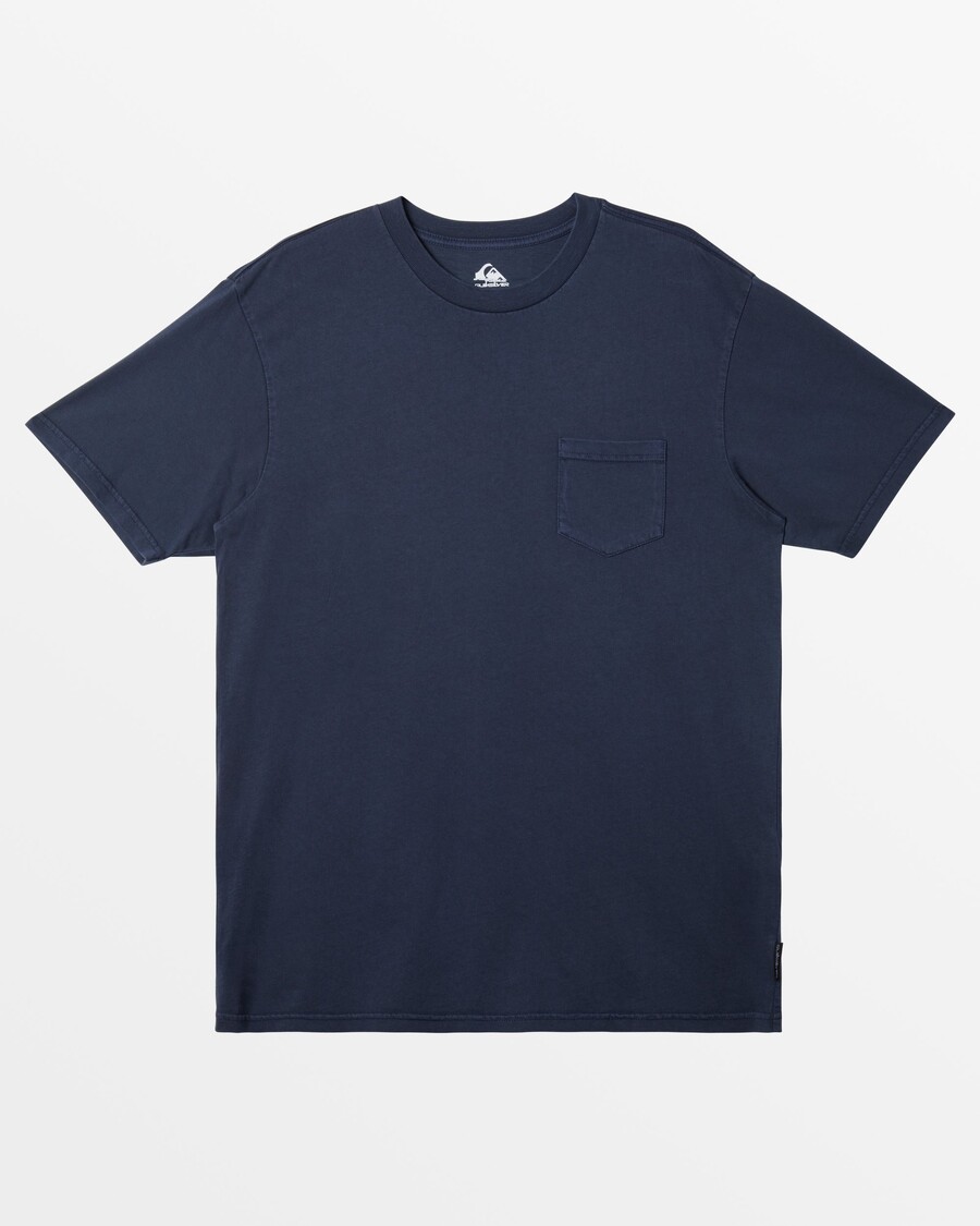 クイックシルバー ソルト ウォーター ポケット ティー T シャツ - ダークネイビー