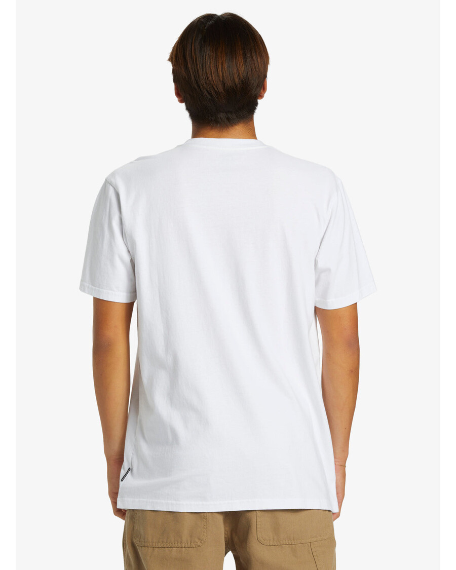 Quik Silver Salt Water Pocket Tee T-Shirt - White