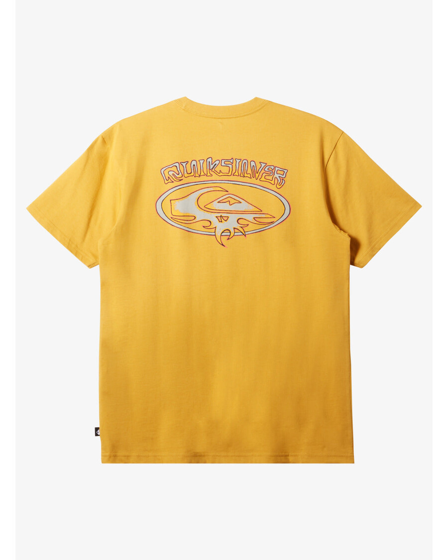 Quik Sølv Torn Oval T-skjorte - Sennep