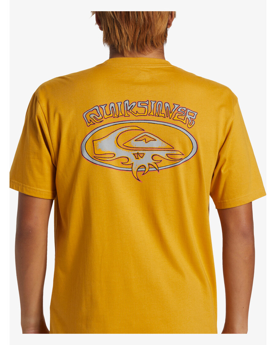 Quik Sølv Torn Oval T-skjorte - Sennep