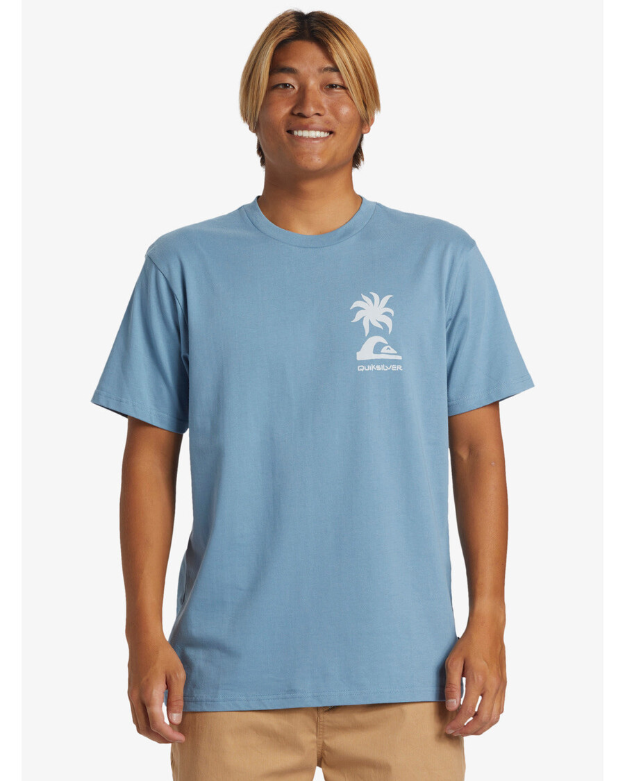Kaos Quiksilver Tropical Breeze - Bayangan Biru