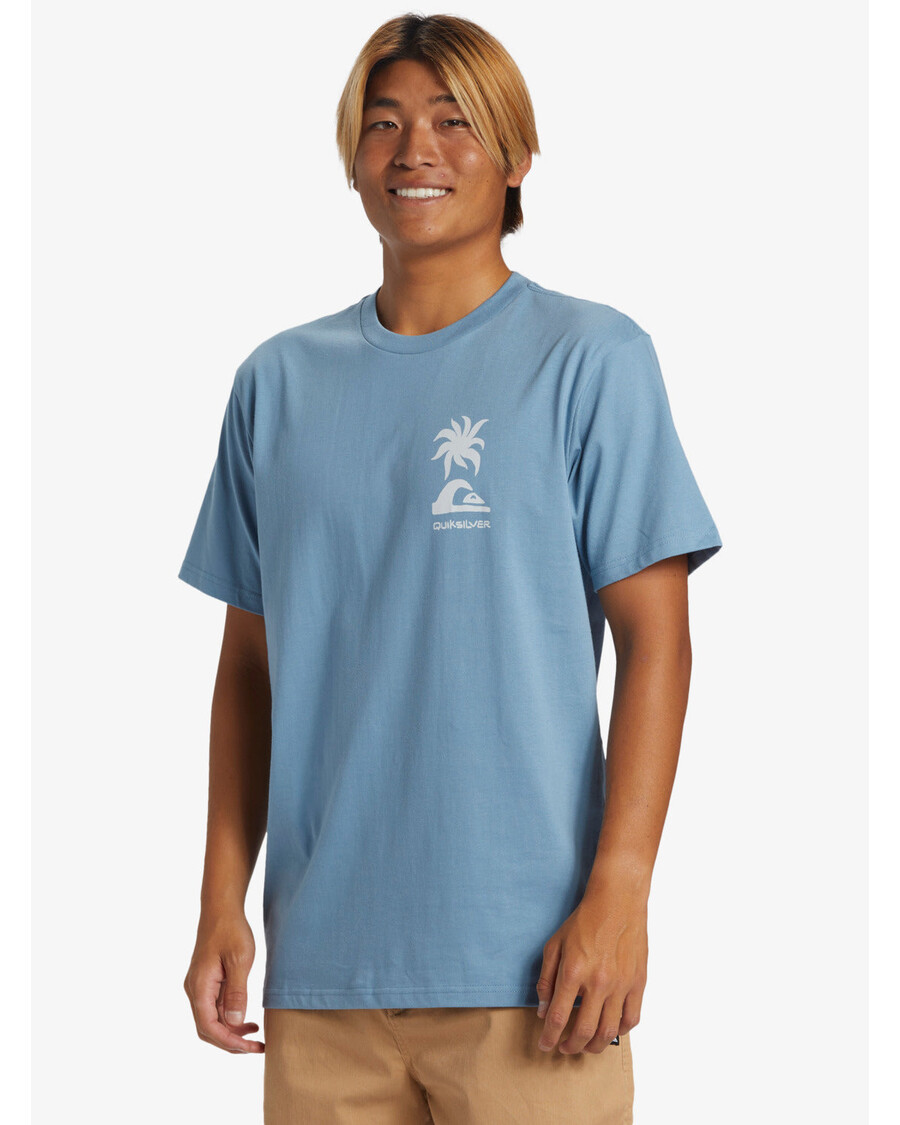 Kaos Quiksilver Tropical Breeze - Bayangan Biru