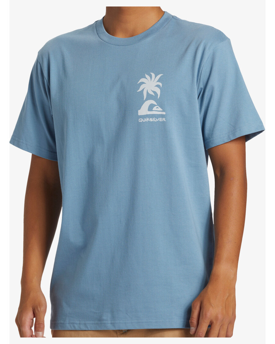 Kaos Quiksilver Tropical Breeze - Bayangan Biru