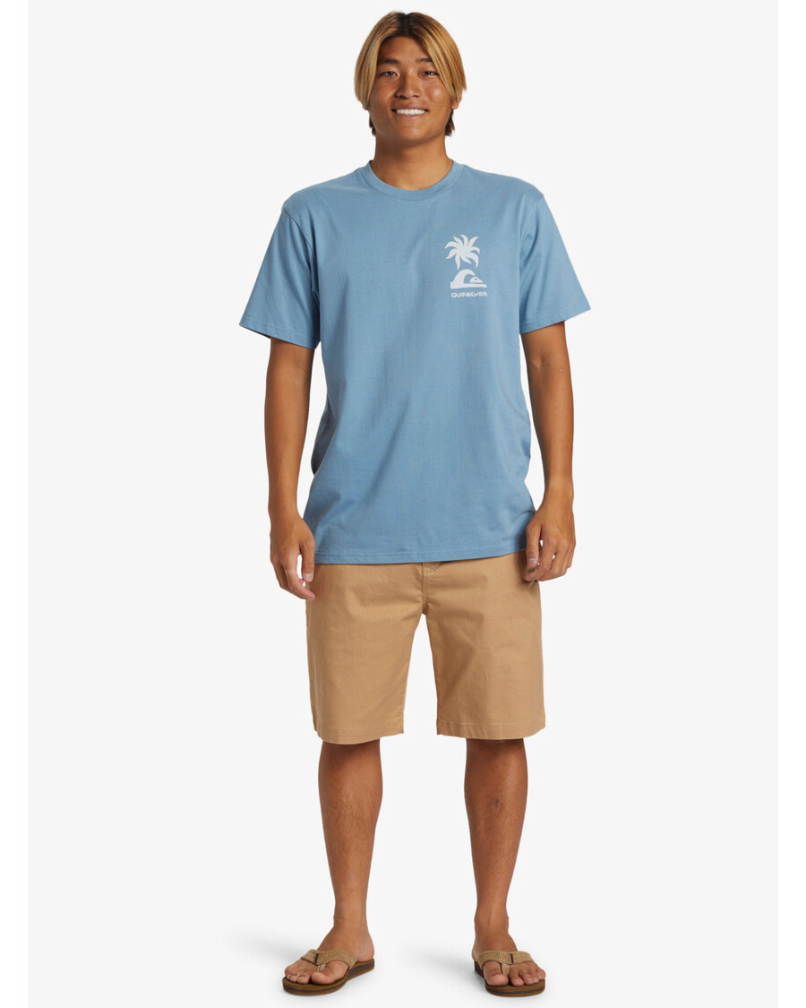 Kaos Quiksilver Tropical Breeze - Bayangan Biru