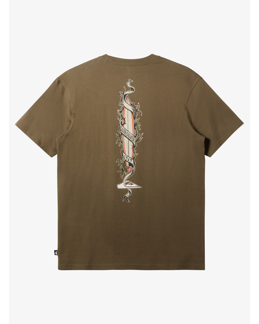 Футболка Quik Silver Step Up с виноградным листом