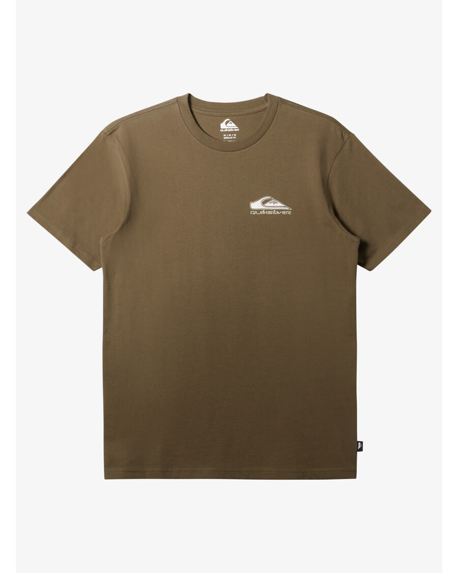 Quik ασημί Step Up T-shirt - φύλλο σταφυλιού