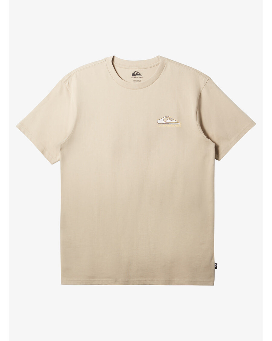 Quik Silver Step Up T-shirt - Plaza Taupe