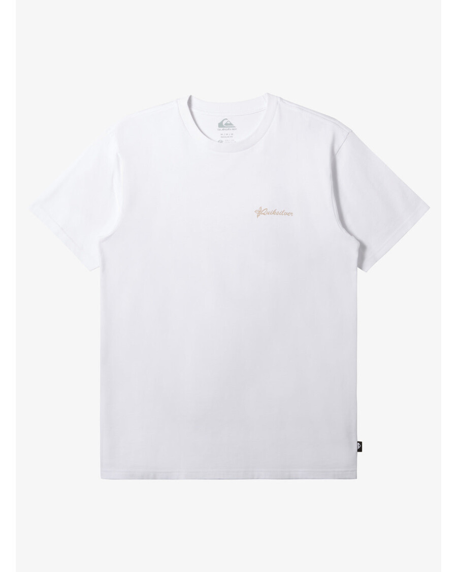 Tričko Quiksilver Tropical Horizon - Bílé