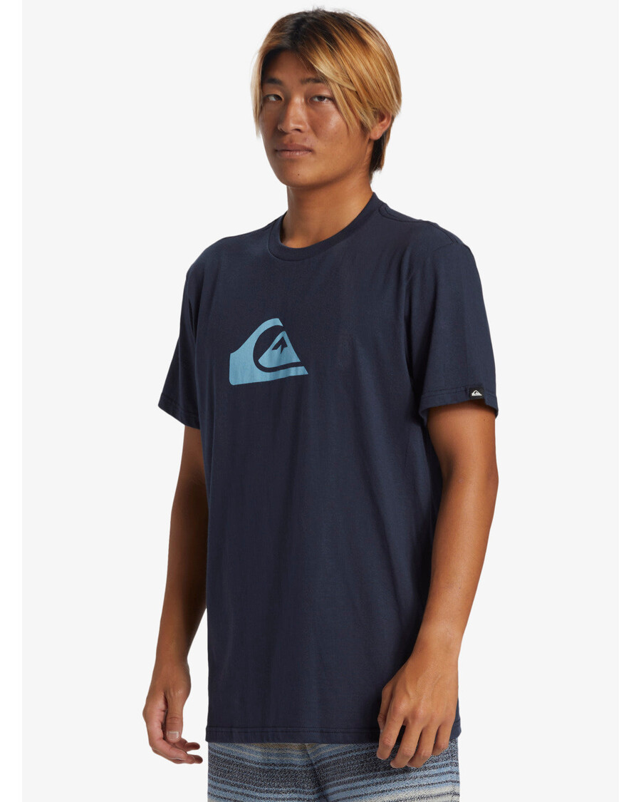 Quiksilver Comp -logollinen T-paita - Tumma Laivastonsininen