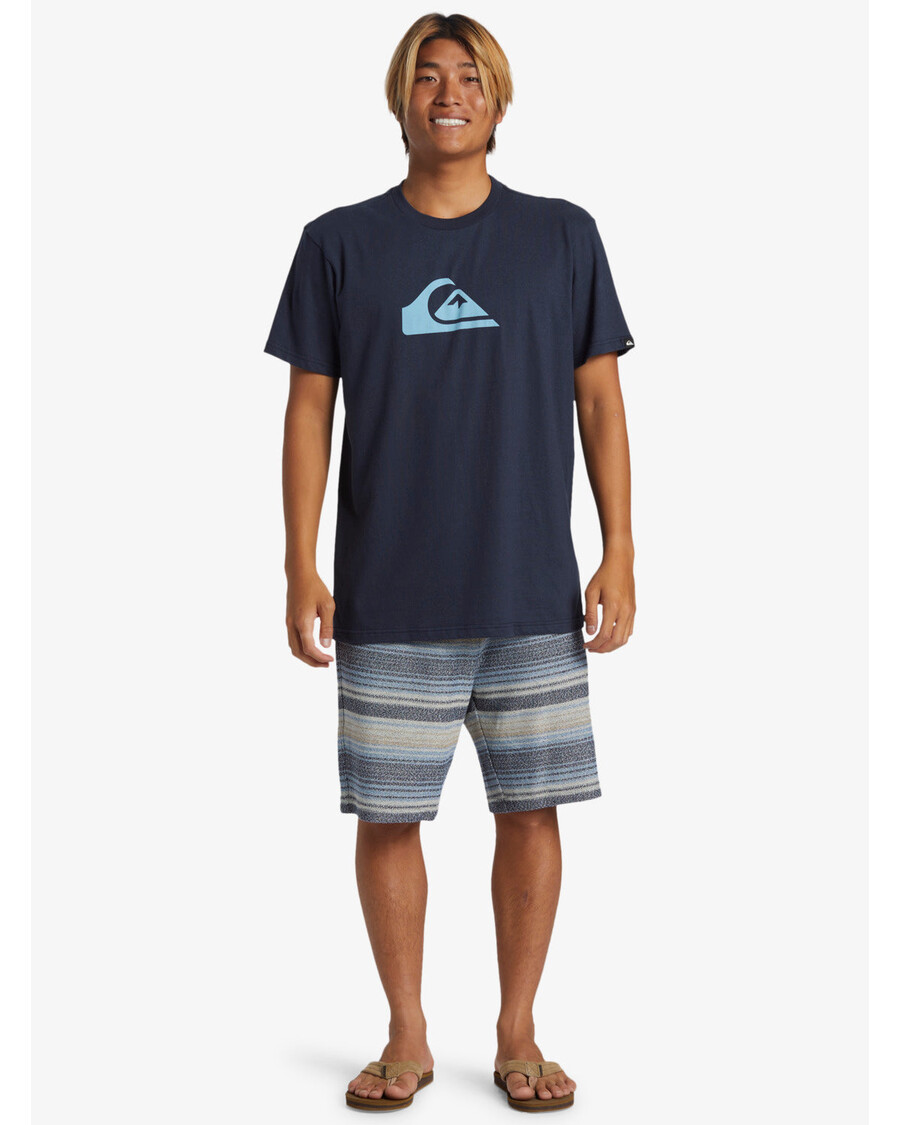 Quiksilver Comp -logollinen T-paita - Tumma Laivastonsininen