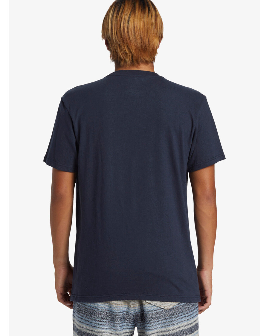 Quiksilver Comp -logollinen T-paita - Tumma Laivastonsininen