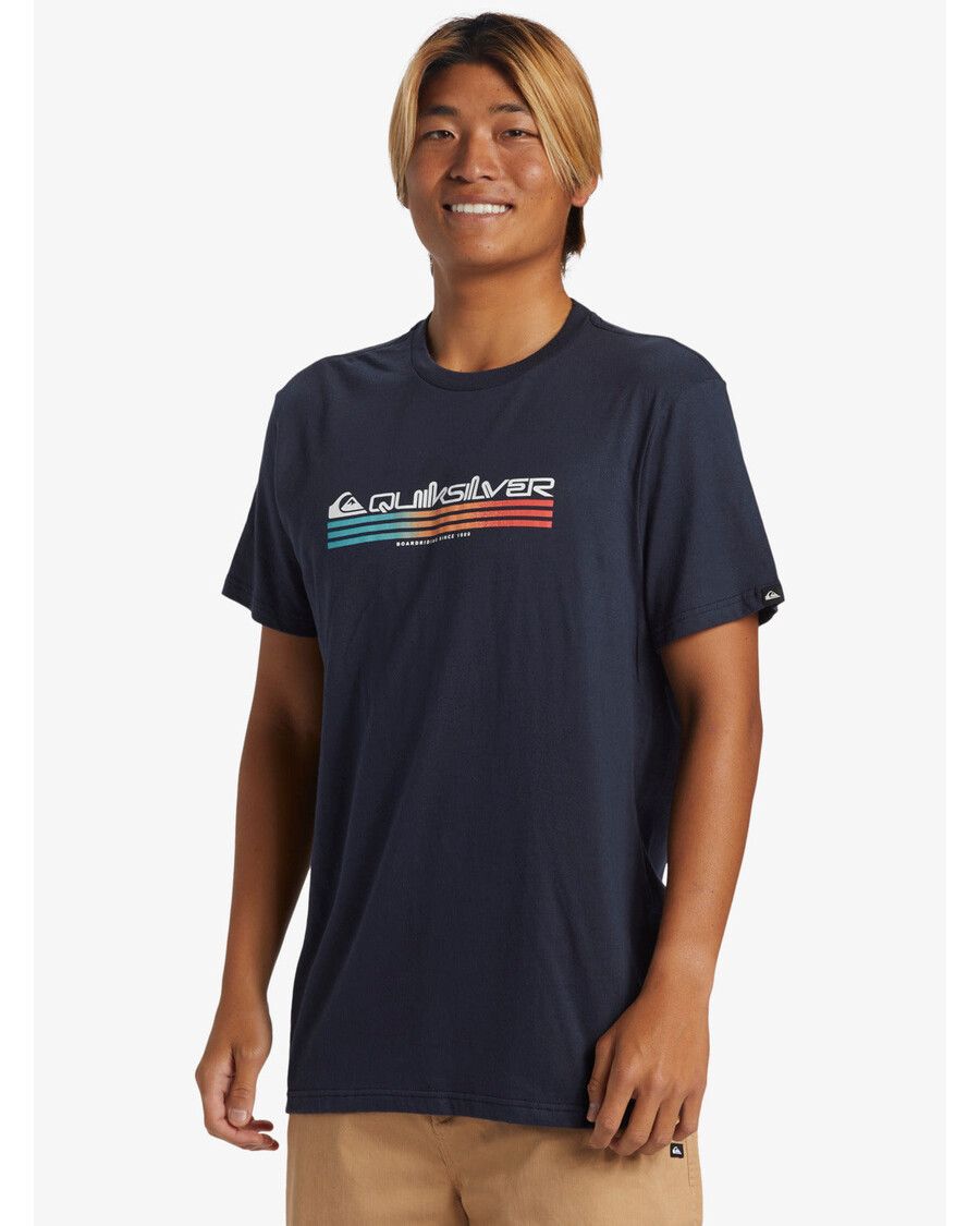 Quik Silver Omni Fill T-Shirt - Dark Navy