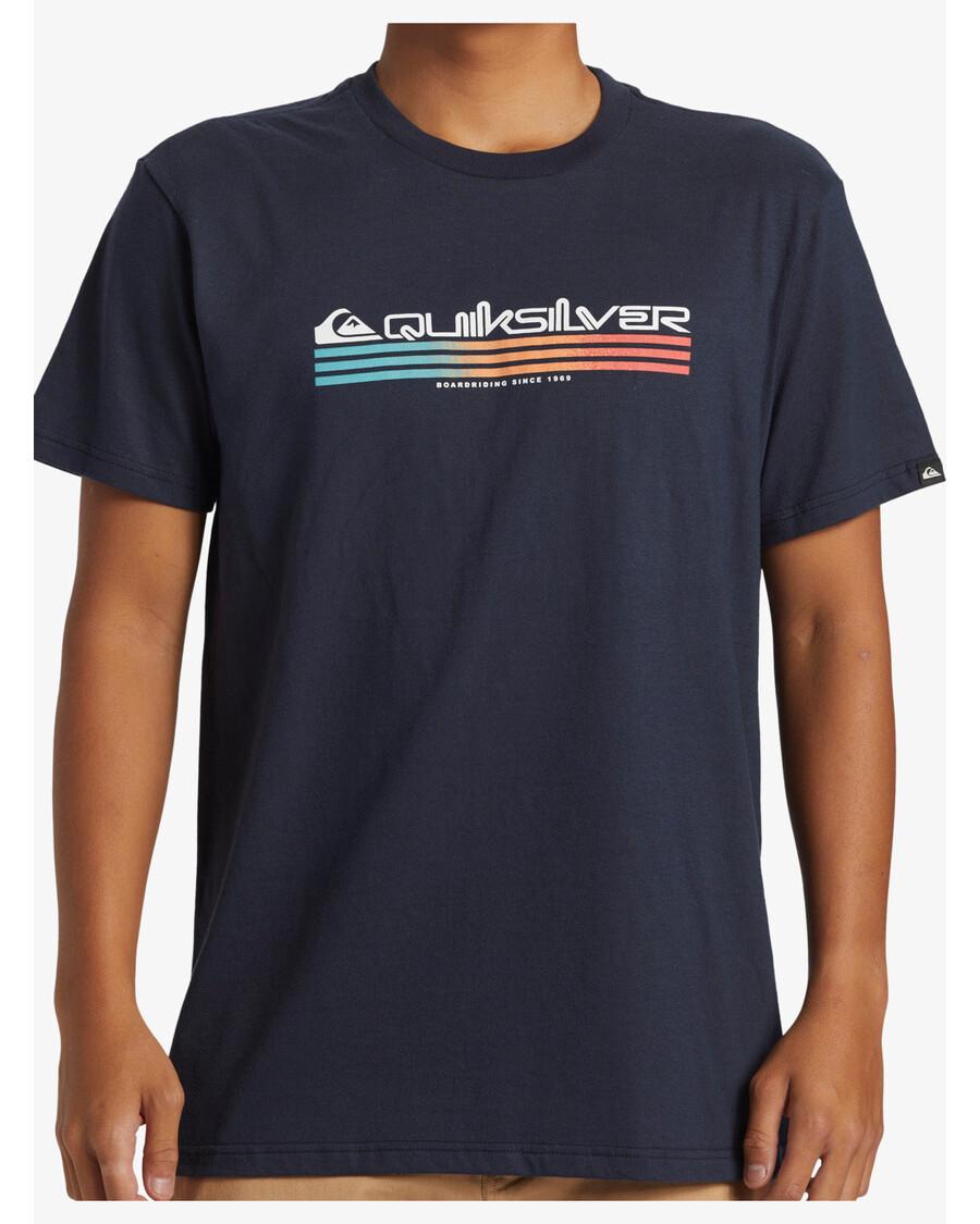 Quik Silver Omni Fill T-Shirt - Dark Navy