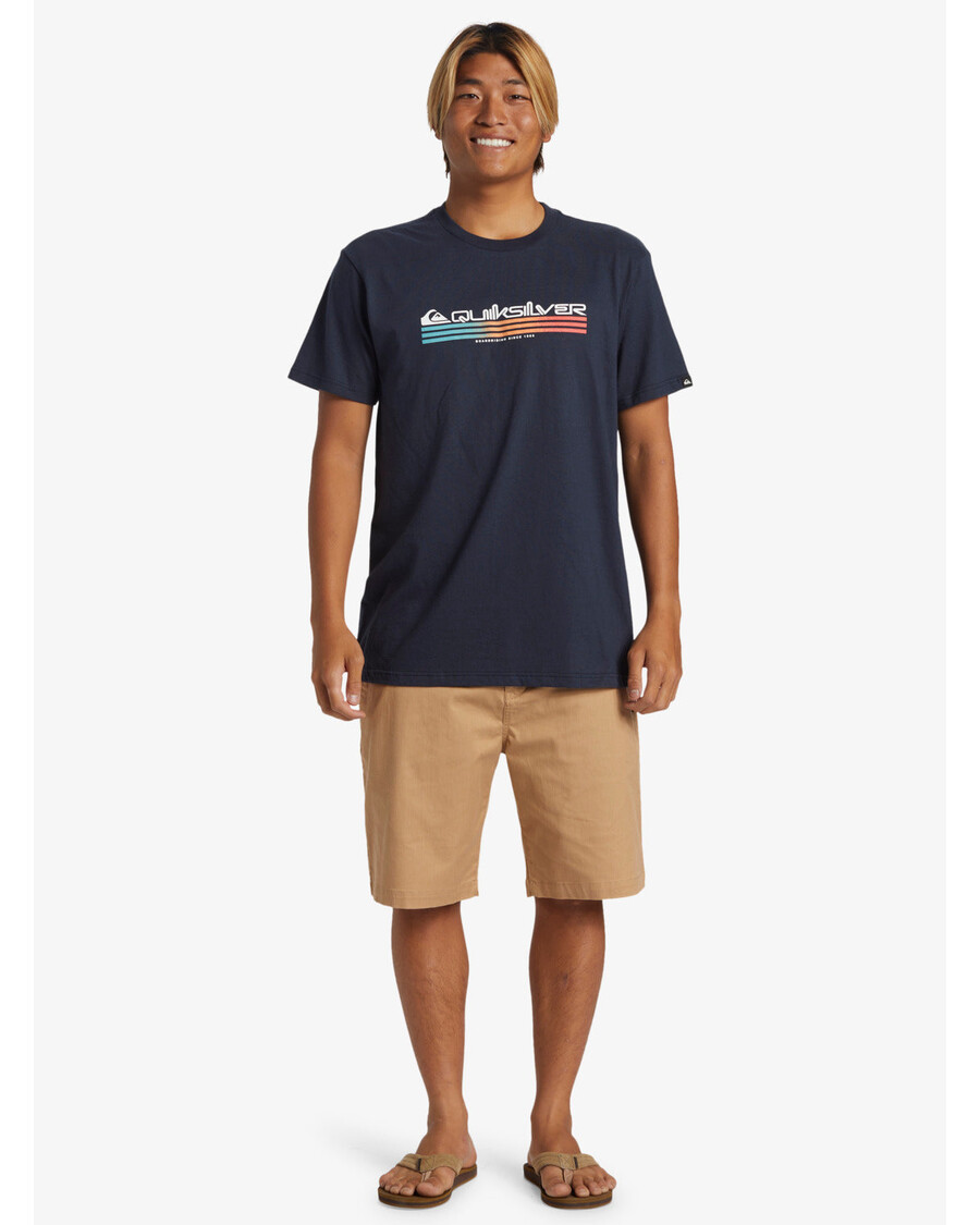 Quik Silver Omni Fill T-Shirt - Dark Navy