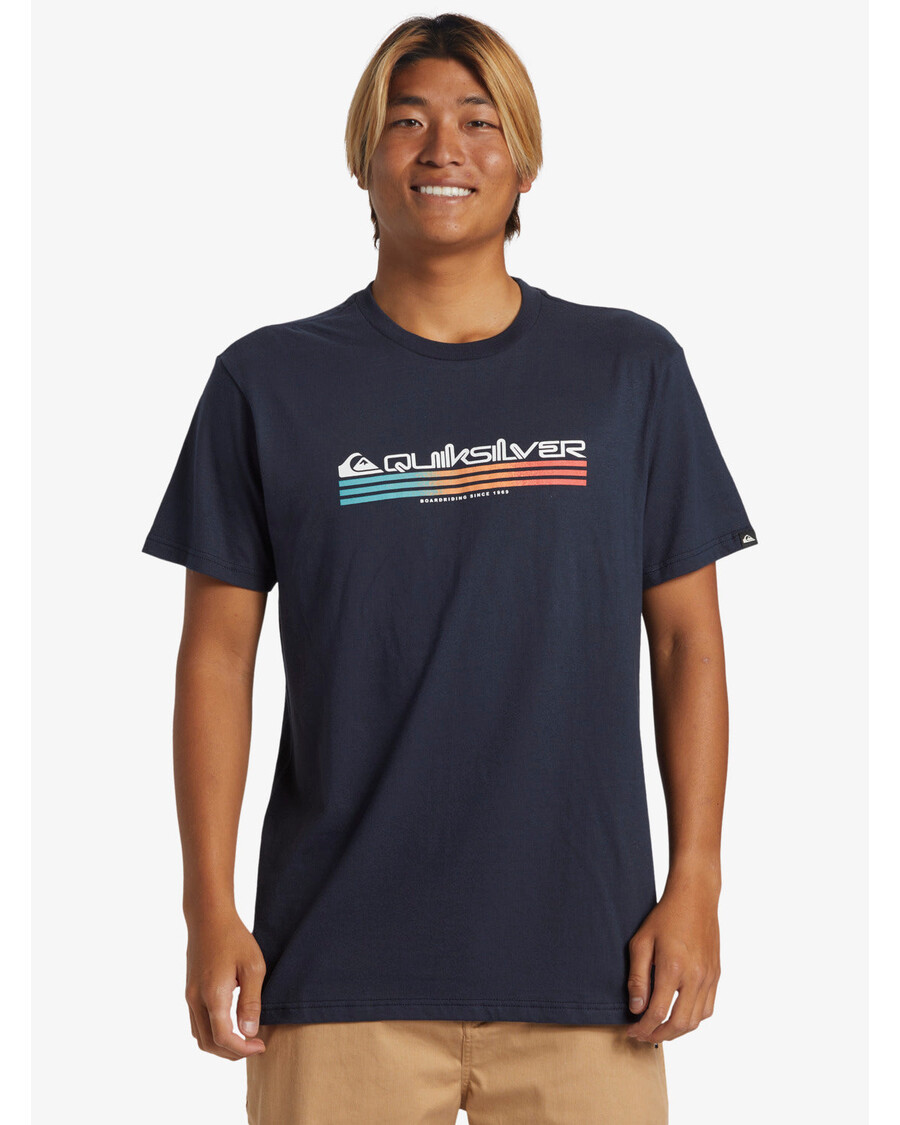 Quiksilver Omni Fill Tričko - Tmavě Námořnická