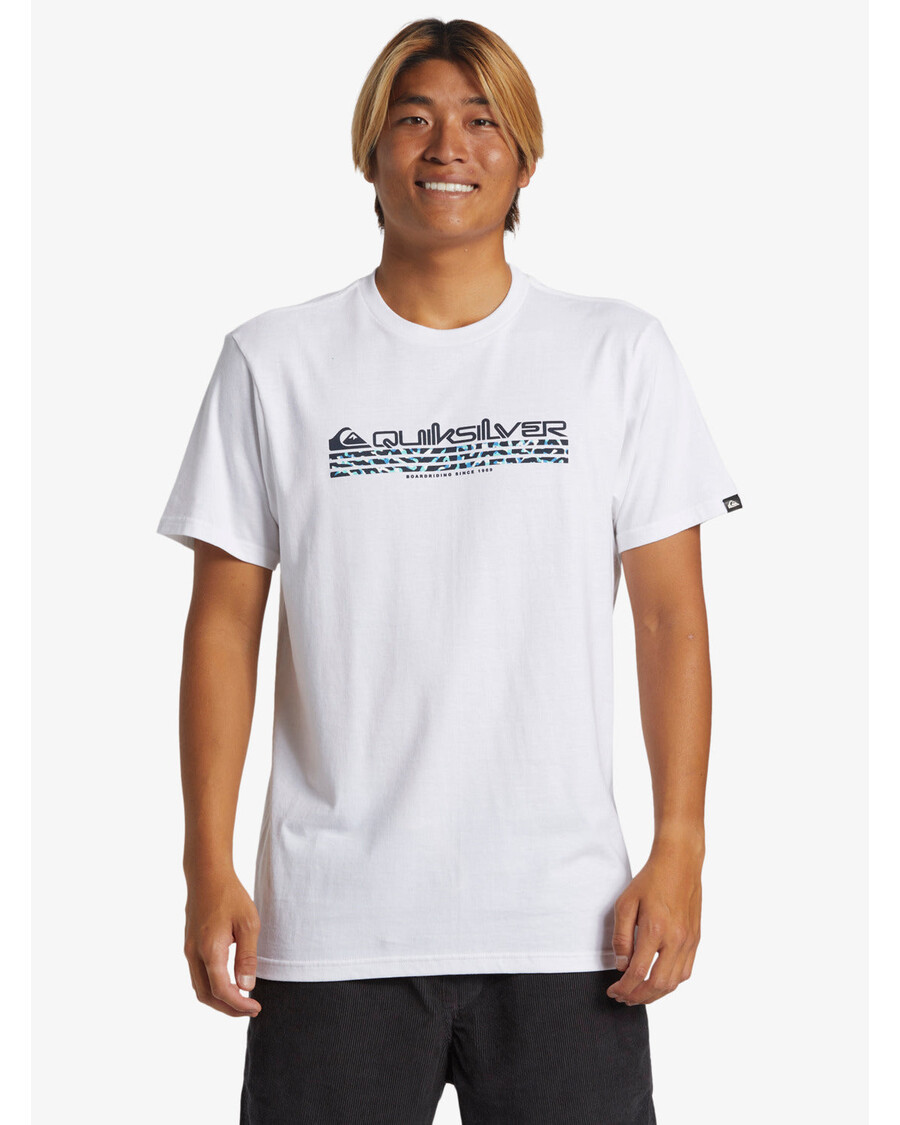 T-shirt Quiksilver Omni Fill - λευκό