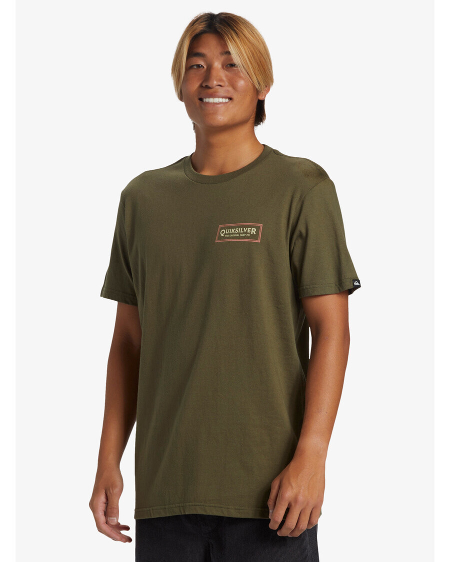 Quiksilver Surf Sign Tričko - Hroznový List