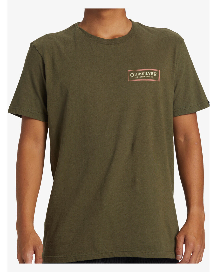 Quiksilver Surf Sign Tričko - Hroznový List