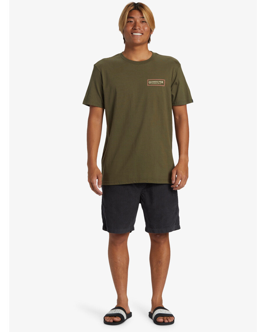 Quiksilver Surf Sign Tričko - Hroznový List