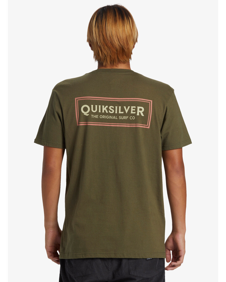 Quiksilver Surf Sign Tričko - Hroznový List