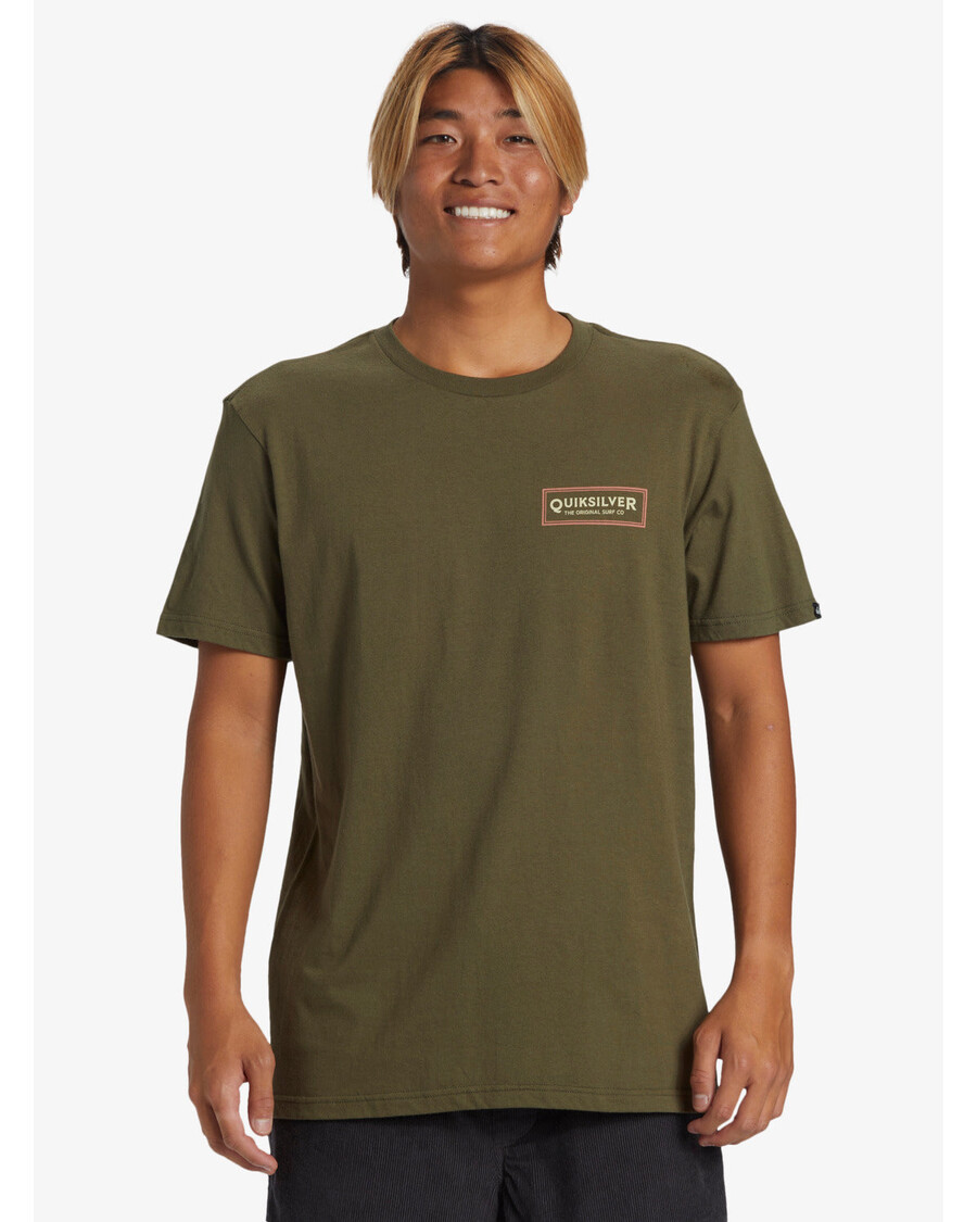 Quiksilver Surf Sign Tričko - Hroznový List