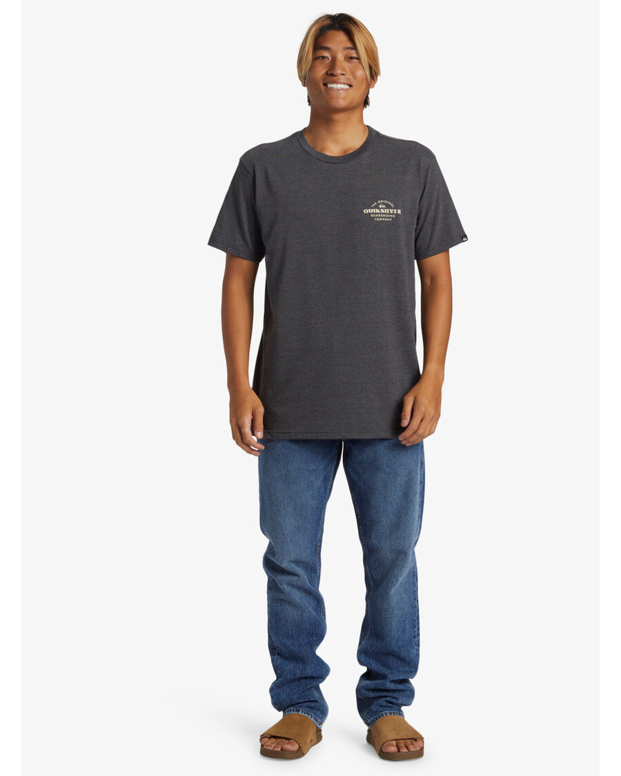 Quik Sidabriniai Tradesmith Marškinėliai - Anglies Viržiai