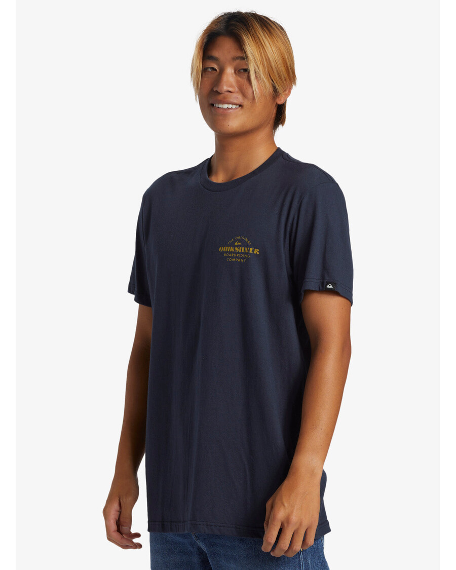 Quik Silver Tradesmith T-Shirt - Dark Navy