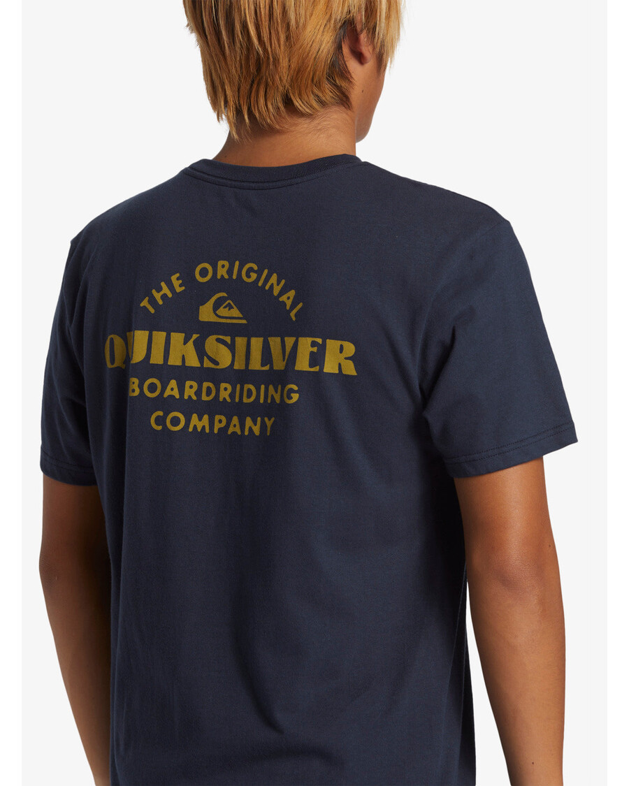 Quik Silver Tradesmith T-Shirt - Dark Navy
