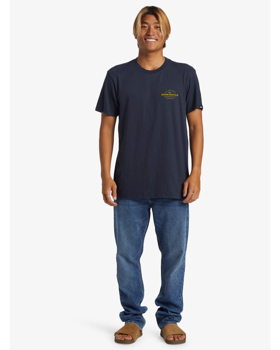 Quik Silver Tradesmith T-Shirt - Dark Navy