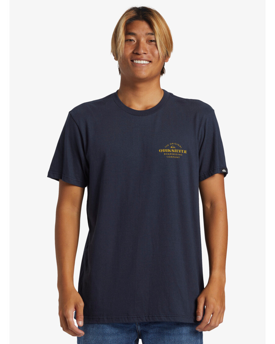 Kaos Quiksilver Tradesmith - Navy Gelap
