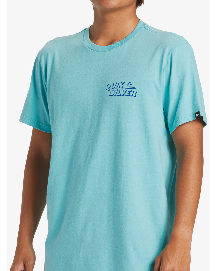 куик силвер схадов кноцк мајица - морско плава