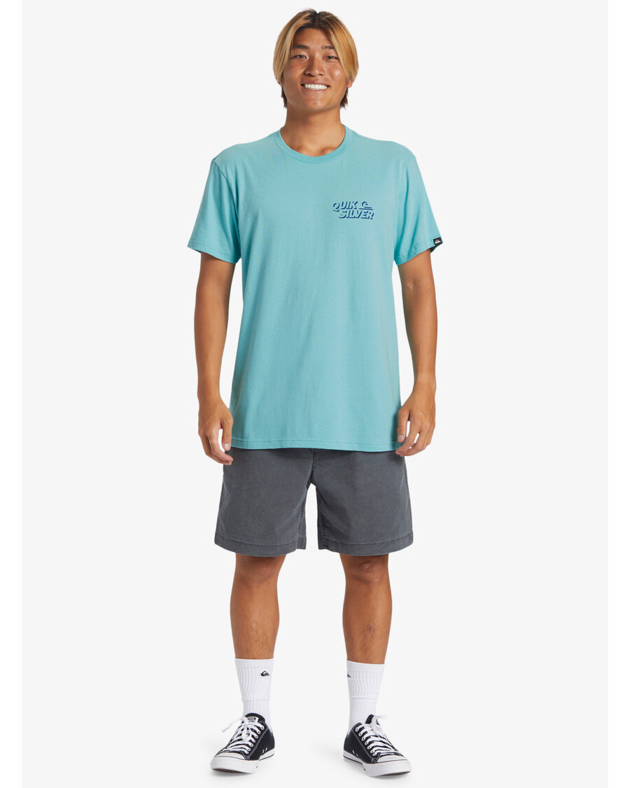 куик силвер схадов кноцк мајица - морско плава