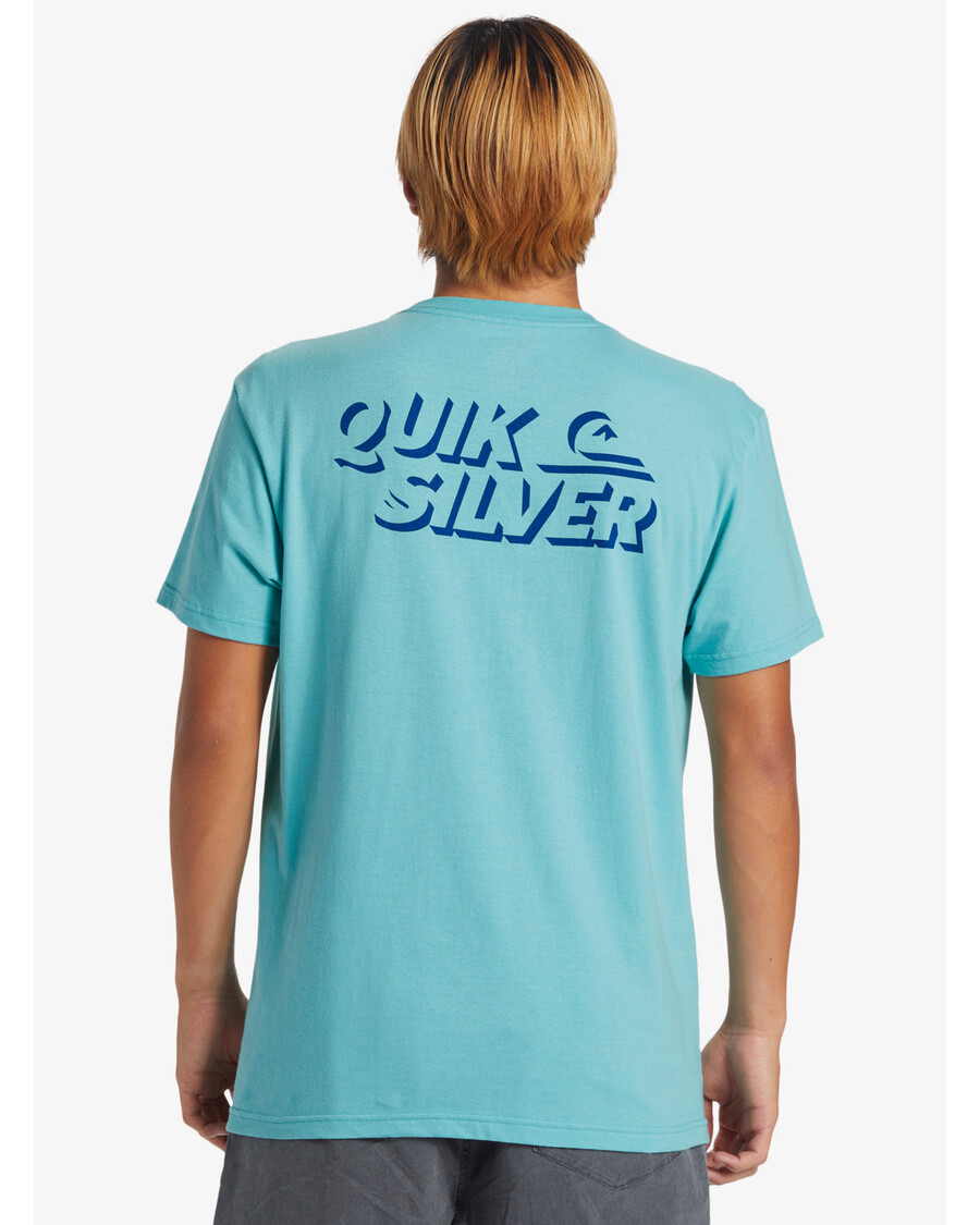 куик силвер схадов кноцк мајица - морско плава