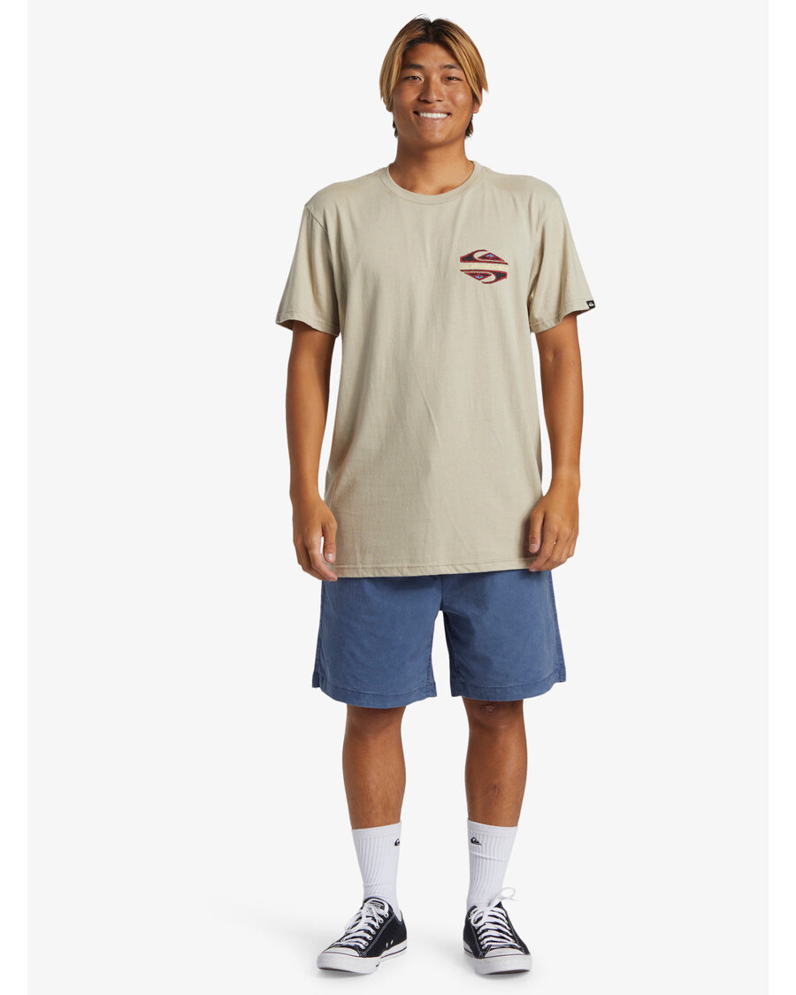 μπλουζάκι Quik ασημί διαμάντι - Plaza Taupe