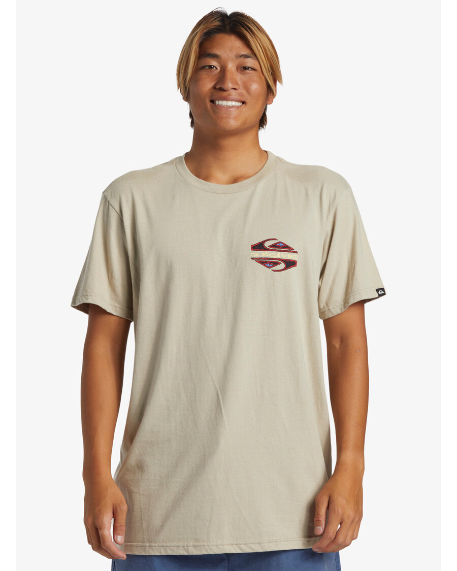 μπλουζάκι Quik ασημί διαμάντι - Plaza Taupe