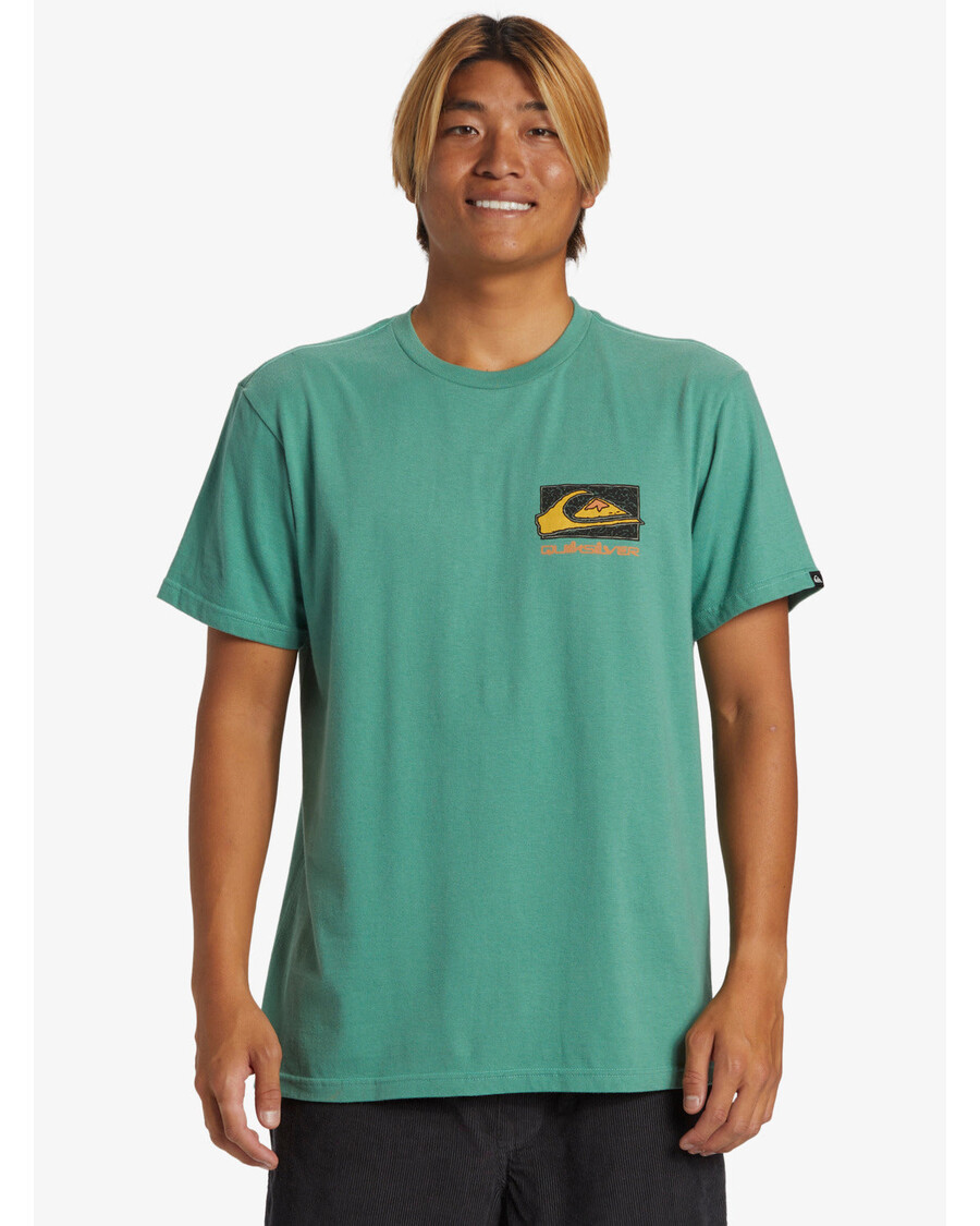 Quik Silver Spin Cycle T-shirt - Frostig Gran