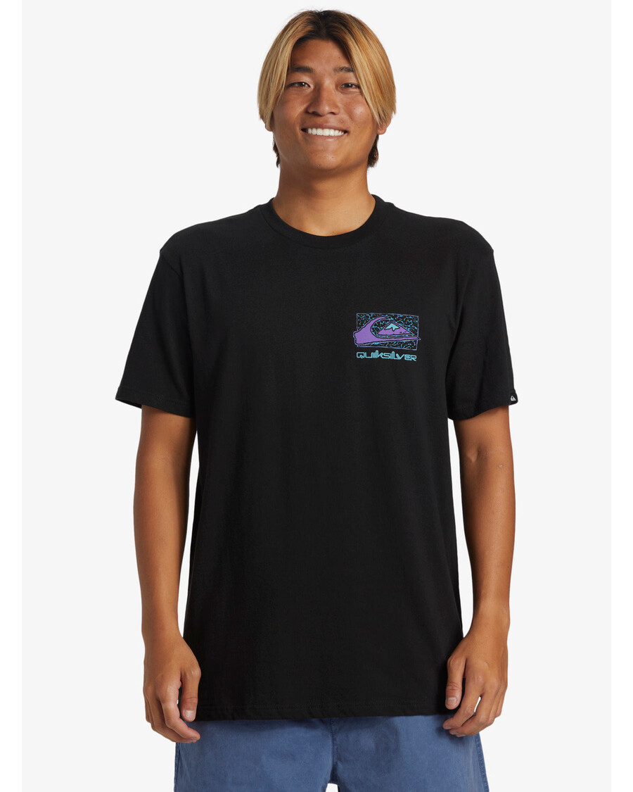 Kaos Quick Spin Cycle Silver - Hitam