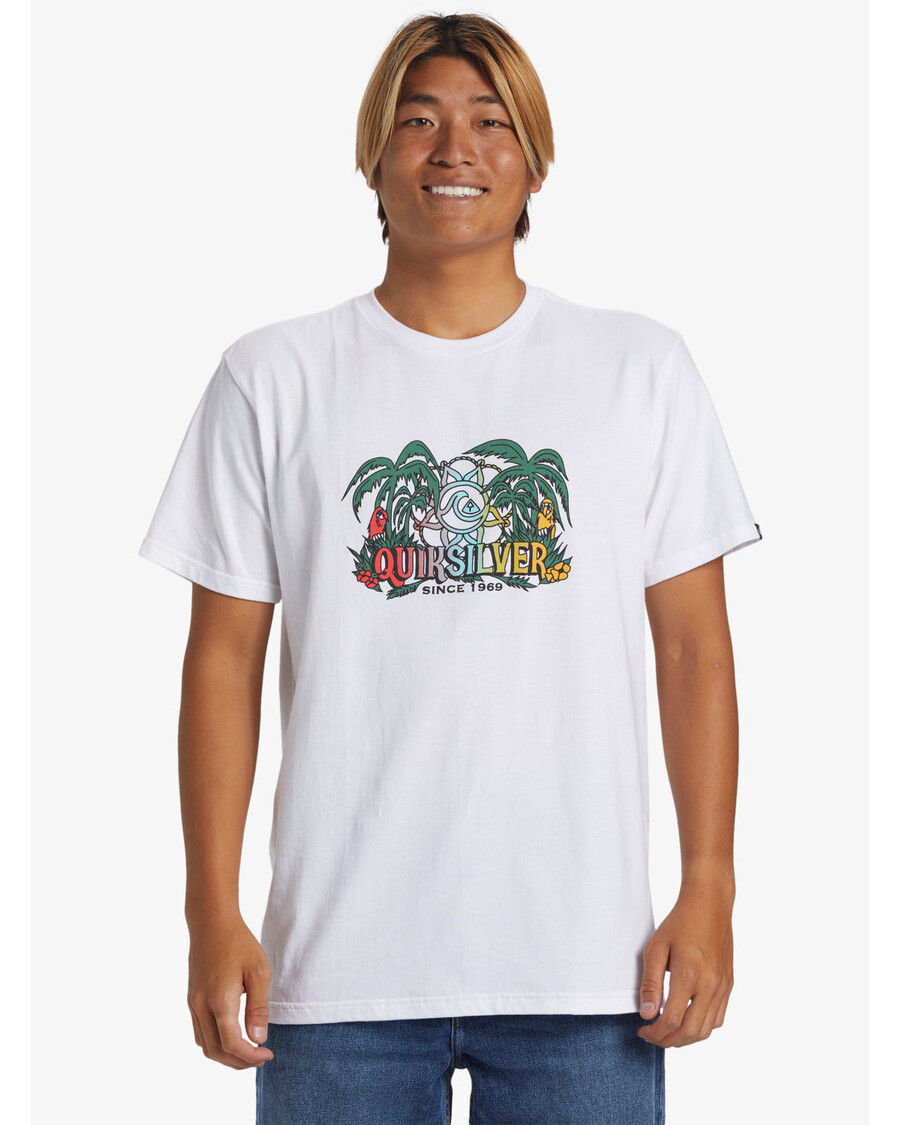 Kaos Quik Silver Dala Hutan - Putih