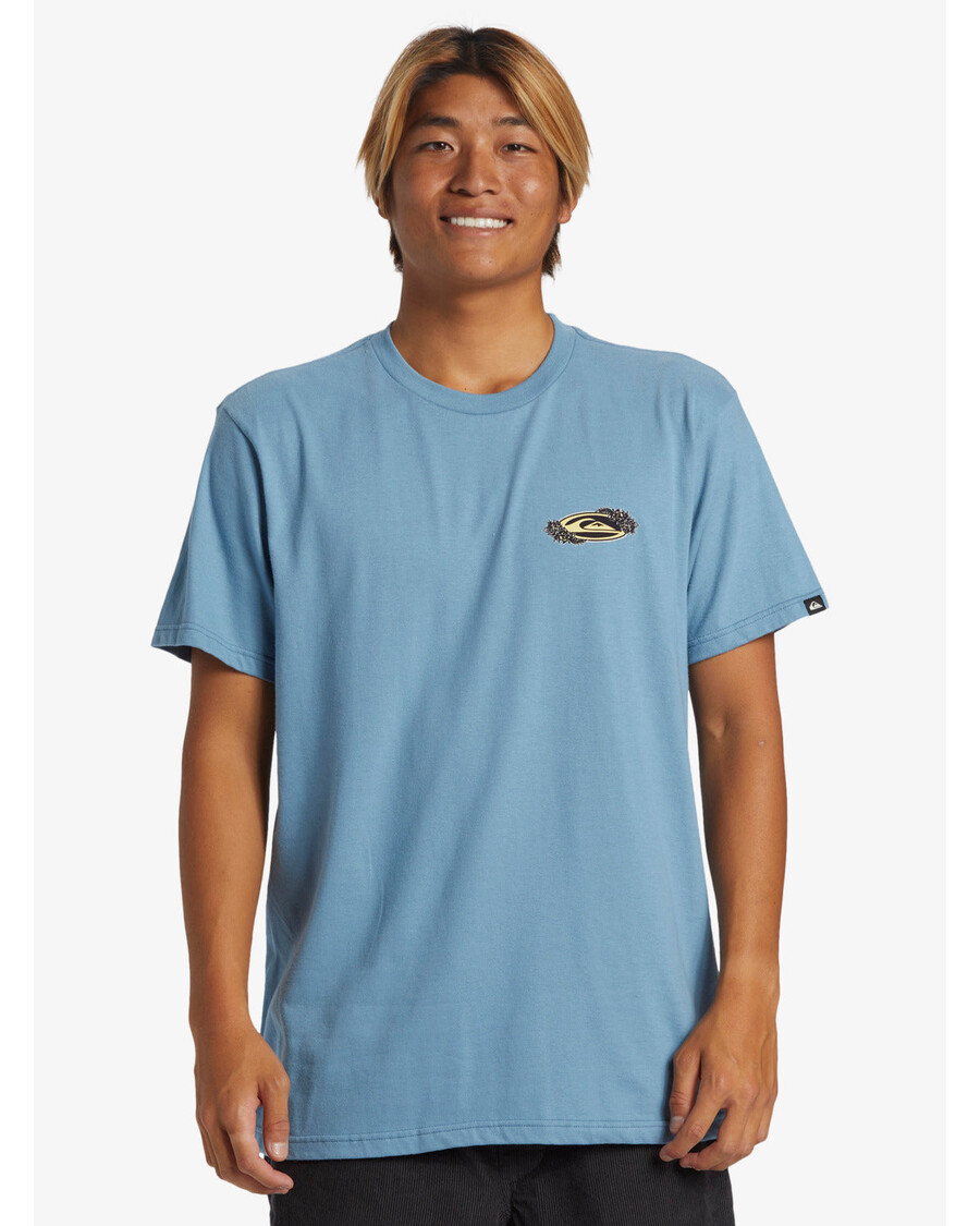 Quicksilver Tc Snap T-shirt - μπλε σκιά