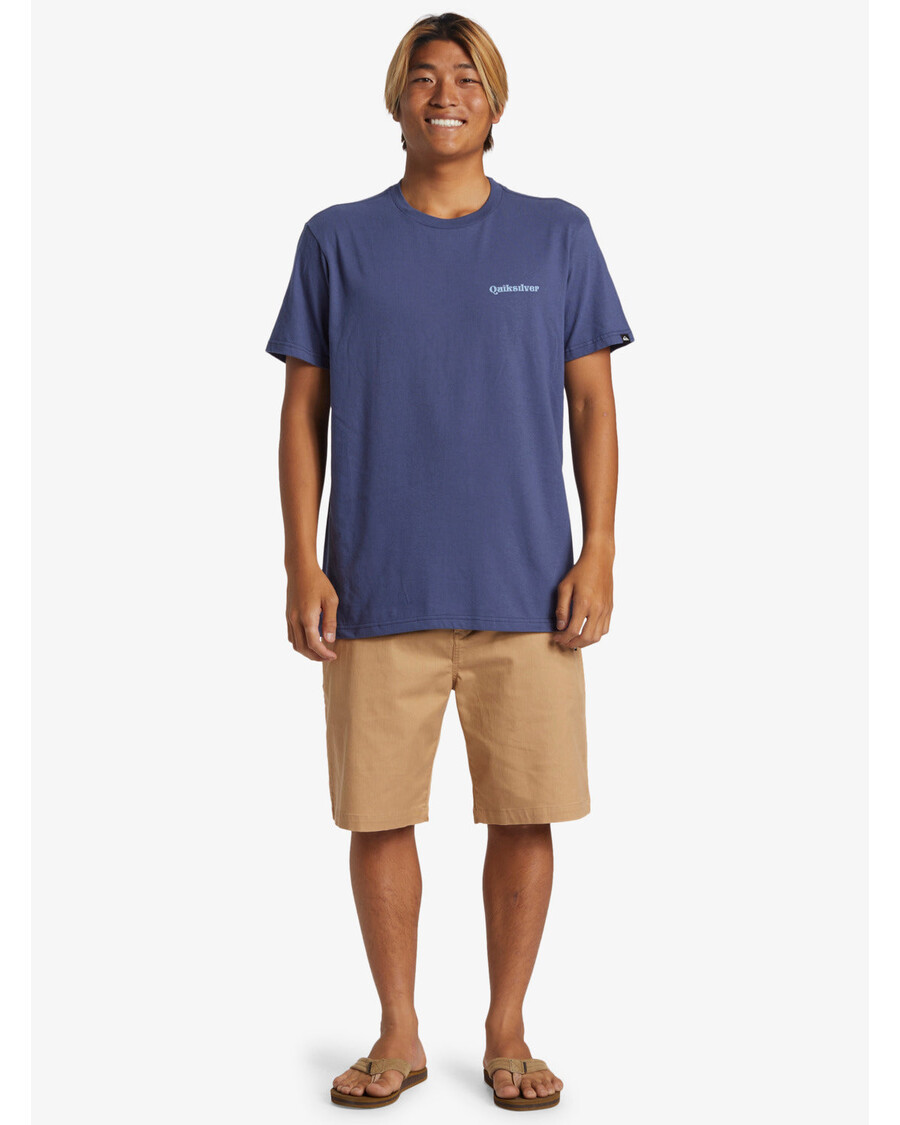 Quik Sidabriniai Jungleman Marškinėliai - Karūna Mėlyna