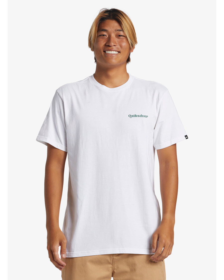 Quik ασημί μπλουζάκι Jungleman - λευκό