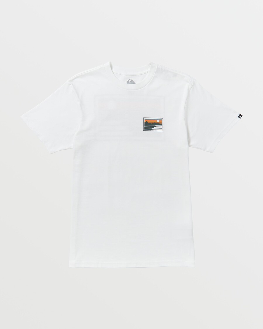 Quik Silver Land And Sea T-Shirt - White